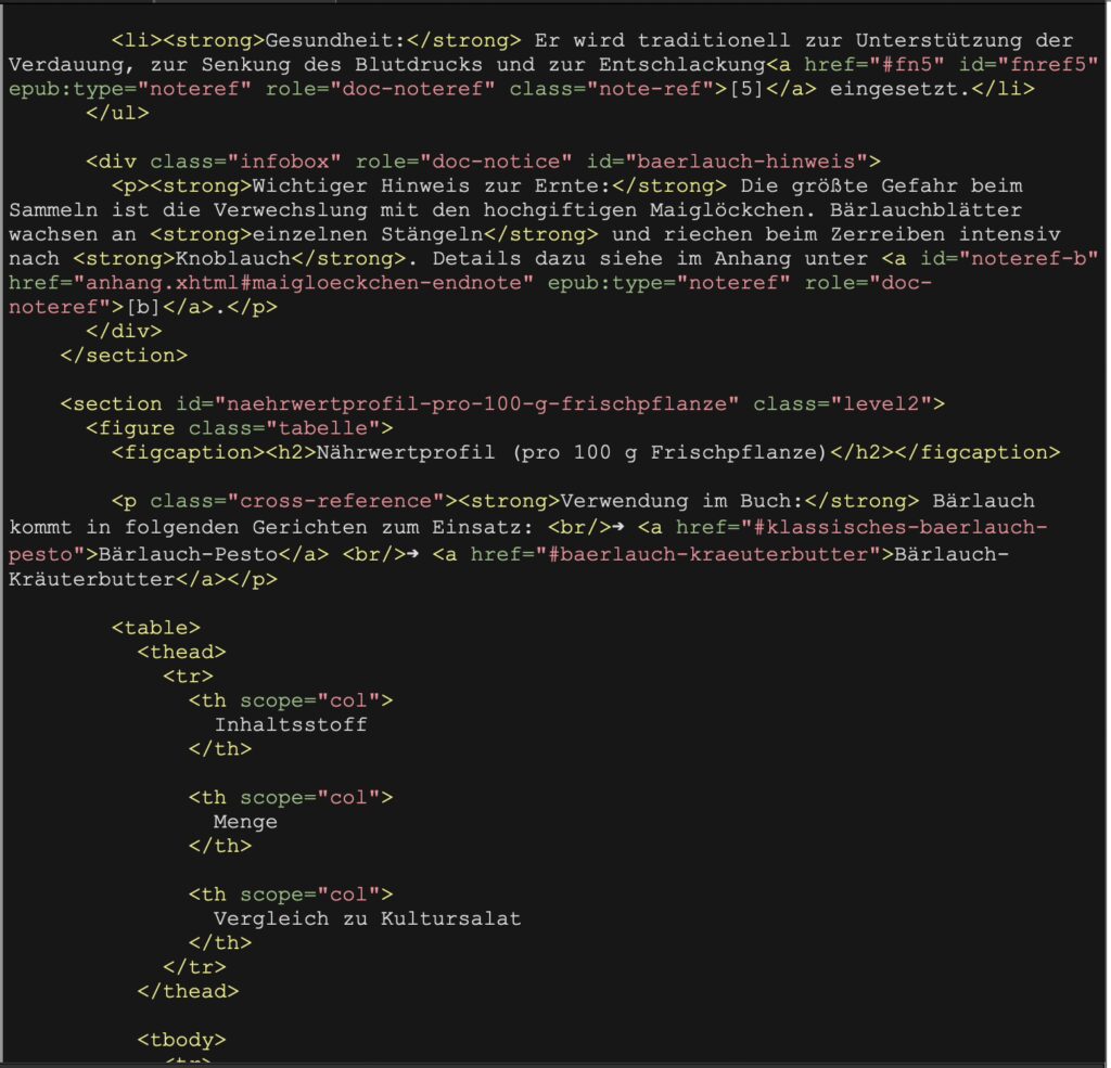 XHTML-Auszug aus dem EPUB Wildkräuter 