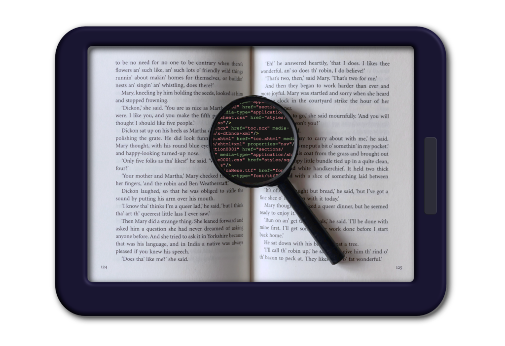 Header Grafik Case Study reflowable EPUB in XHTML und CSS