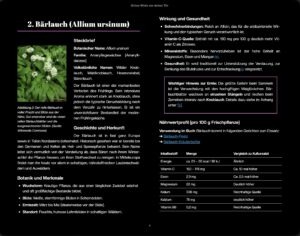 Screenshot von EPUB Wildkräuter in Apple Books auf Tablets