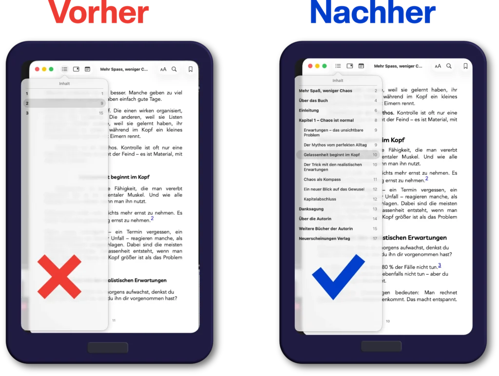 EPUB Reparatur und EPUB Fix Service bei Validierungsfehlern Amazon KDP, Apple Books, Tolino, Kobo und viele mehr.
