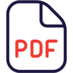 Icon Service PDF Bearbeitung und Datenextraktion
